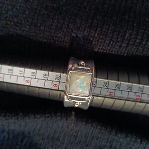 Silver Ring with Opal Stone